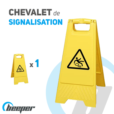 Chevalet • Balise de signalisation pliable