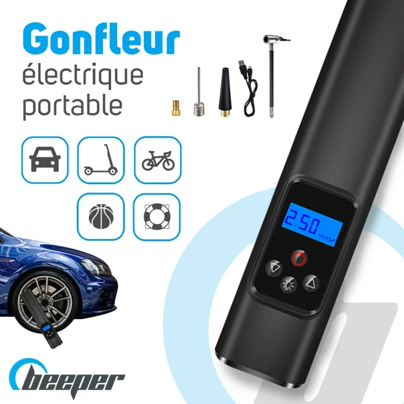 Mini pompe à Air Portable compatible toutes trottinettes électriques -  Trott en Provence