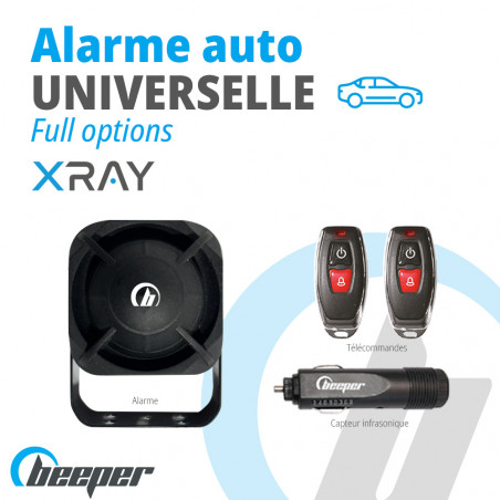 Beeper Alarme XRAY universelle multiplexage XR5 - Sécurité